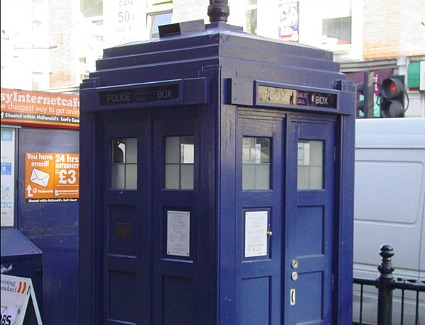 Dr Who Police Box, London